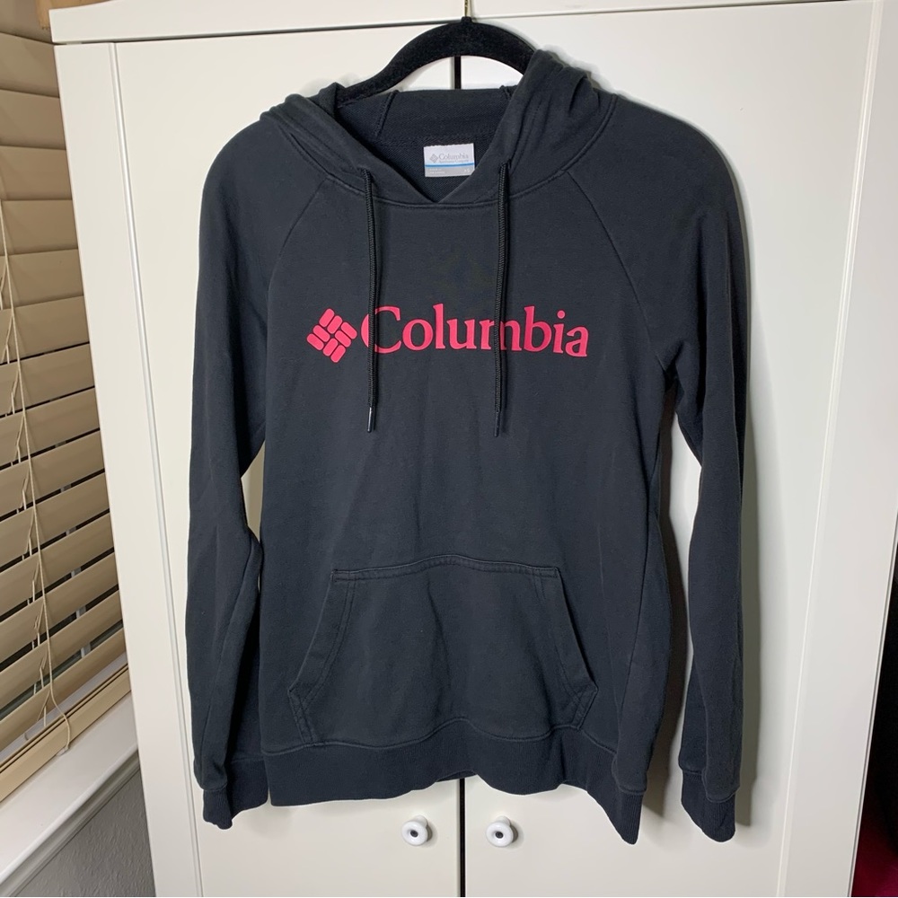 Columbia Graphic Logo Hoodie Sweatshirt